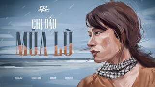 1977VLog - CHỊ DẬU MÙA LŨ | DIGITAL PAINTING AND PHOTOSHOP | BONART