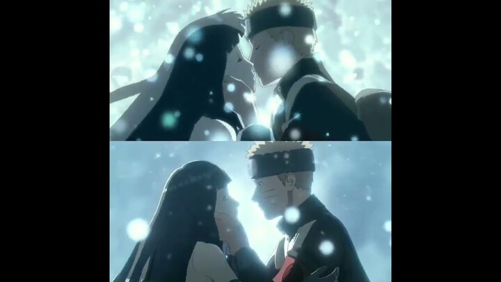 Naruto and Hinata Kiss Scene | Iconic Moments in Anime and Mobile Game #shorts