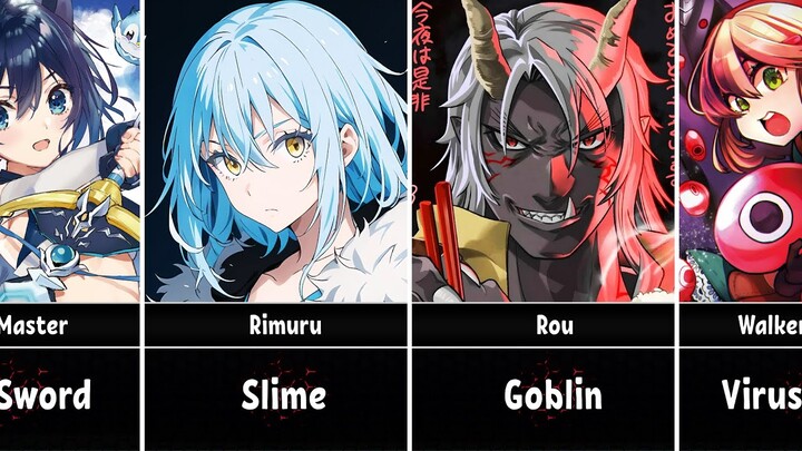 Weirdest Reincarnations of Anime/Manga Characters