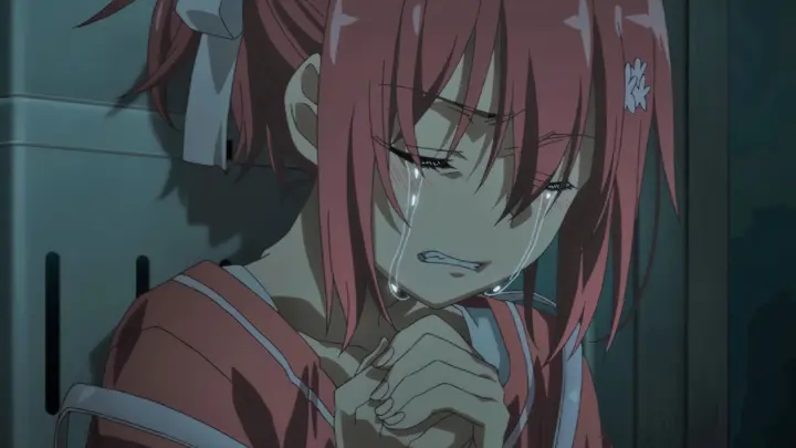 Yuuna crying cuts