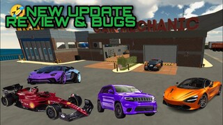 funny 🤣 new update v4.8.7 review & bugs car parking multiplayer