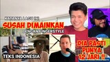 Katanya Lagu Ini MUSTAHIL Untuk Dimainkan Dengan Fingerstyle - AlipBaTa Final Countdown - Teks Indo