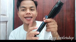 review sisir catok pria, sisir catok pelurus rambut