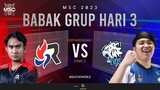 [ID] MSC Group Stage Day 3 | RSG SLATE SINGAPORE VS EVOS LEGENDS | Game 2