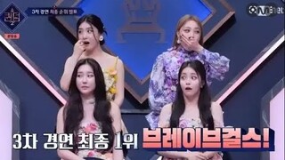 Brave Girls placing first in Round 3 Part 2 [Queendom 2 Ep. 9]