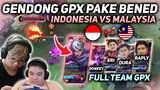 GPX ADALAH PERWAKILAN INDONESIA VS MALAYSIA PAKE FACECAM YURINO - MOBILE LEGENDS