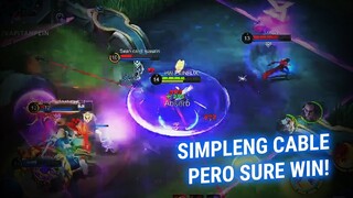 SIMPLENG CABLE PERO ROCK! - Mobile Legends