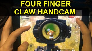 FOUR FINGER CLAW HANDCAM VLOG003 | PUBG MOBILE - IPAD MINI 5