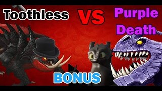 Toothless vs Purple Death [Bonus] | SPORE