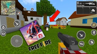 SẼ NHƯ THẾ NÀO NẾU FREE FIRE KẾT HỢP VỚI MINECRAFT ?? | Lý CDCM