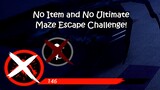 No Item & No Ult, Maze Escape Challenge! | DD Monsters & Mortals