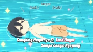 Ketika Lord Mager Berenang!!