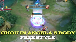 ANGELA ON FREESTYLE MODE🔥