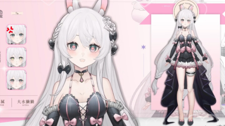 【Live2d Free Model】Come and get your high-quality white fur rabbit!