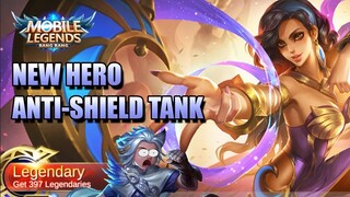 ESMERALDA NEW HERO IN MOBILE LEGENDS - BEST COUNTER AGAINST SHIELDS