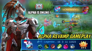 Alpha Revamp , New Revamped Alpha Gameplay - Mobile Legends Bang Bang