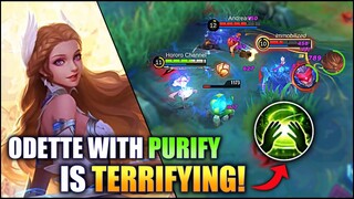 NEW REVAMPED ODETTE AND HER PURIFY | MOBILE LEGENDS