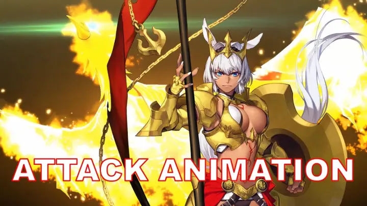 Fate Grand Order | Caenis - Attack/Noble Phantasm Animation Showcase