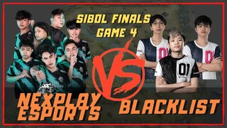 NEXPLAY EVOS VS BLACKLIST INTL. | GAME 4 | SIBOL FINALS