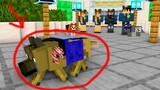 Monster School || THE POLICE DOG || Minecraft Animation