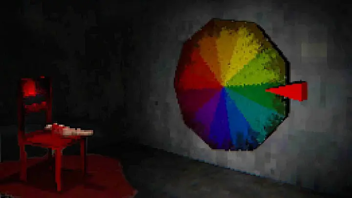 You're Trapped In A Room With Nothing But A Prize Wheel In This Horror Game - Spin To Win