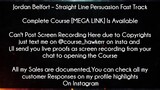 Jordan Belfort Course Straight Line Persuasion Fast Track Download
