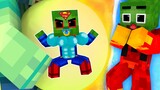Monster School : Baby Zombie  x Squid Game Doll Become SuperMan-  Minecraft Animation