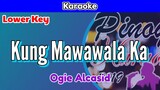 Kung Mawawala Ka by Ogie Alcasid (Karaoke : Lower Key)