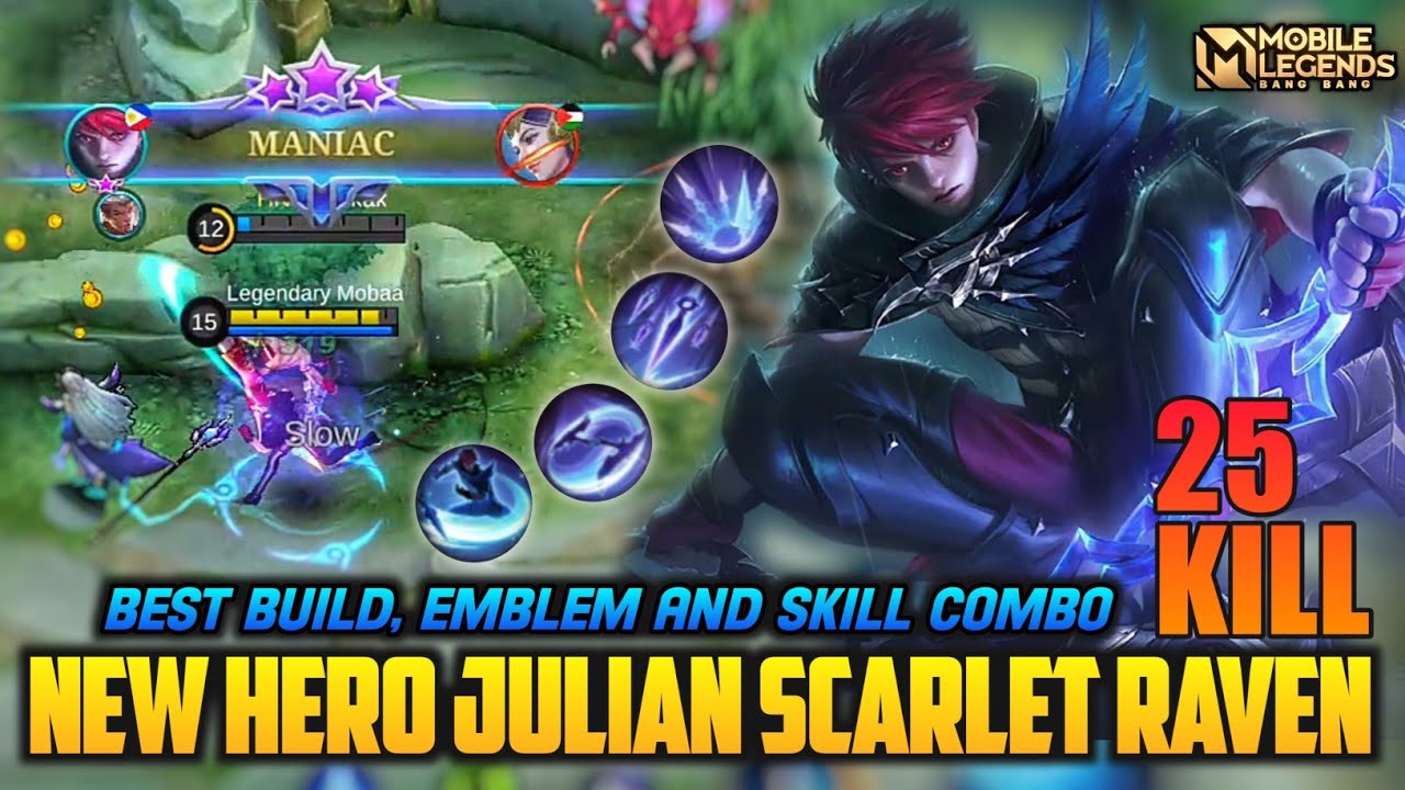 Julian Mlbb Gameplay , Next New Hero Julian Gameplay - Mobile Legends Bang  Bang - BiliBili