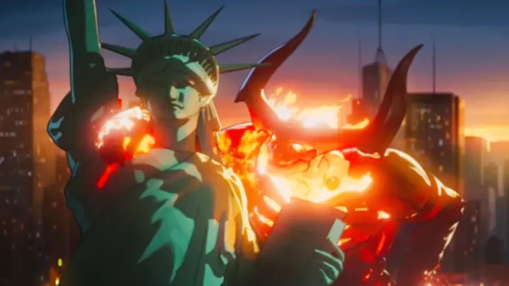 [Marvel] Surtur And Statue Of Liberty