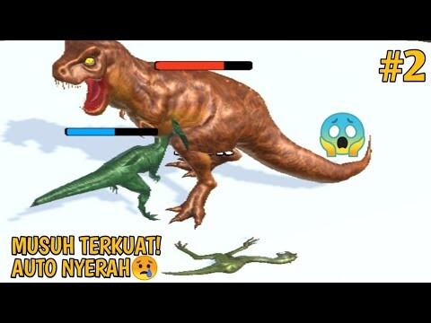 Melawan Musuh Tangguh Berakhir Menyerah😱 || Merge Master - Dinosaur Fusion || Part 2