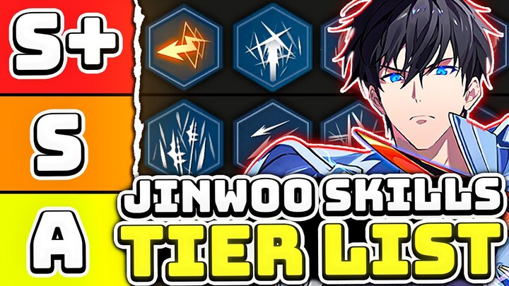 BEST SUNG JINWOO SKILLS TIER LIST! (UPDATED) - SOLO LEVELING:ARISE