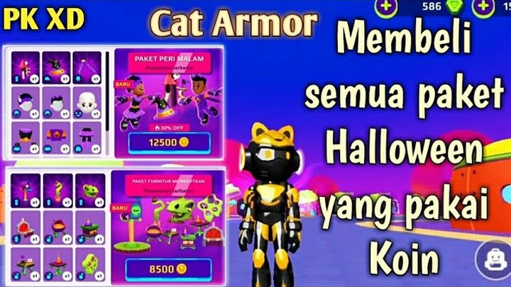 Membeli Armor dan murah banget paket Halloween di PK XD Update Halloween