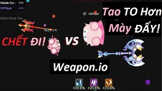 Weapon.io - #37 : Khi Tướng XiaoQuiao LỚN "Đối Đầu" Tướn XiaoQuiao NHỎ Sẽ NTN ...?