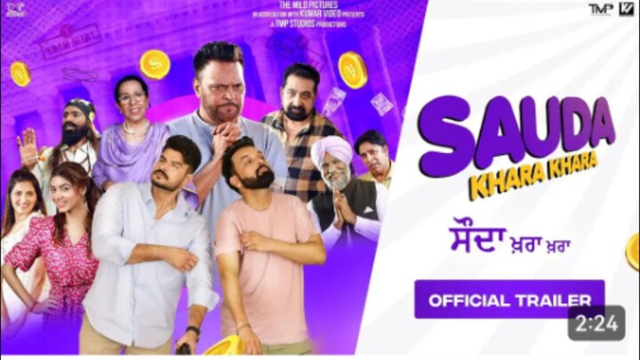 Sauda Khara Khara new punjabi movie 2025