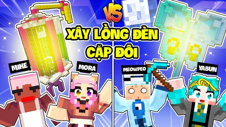 MIKE ĐEN THỬ THÁCH 24H XÂY LỒNG ĐÈN CẶP ĐÔI KHỔNG LỒ TRONG MINECRAFT