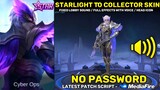Gusion Starlight To Collector Skin Script No Password - Fixed Full Sound & Full Effects | MLBB