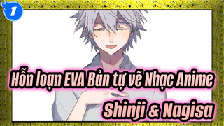 Mày là một đứa nhóc vô dụng / Shinji & Nagisa | Hỗn loạn EVA Bản tự vẽ Nhạc Anime_1