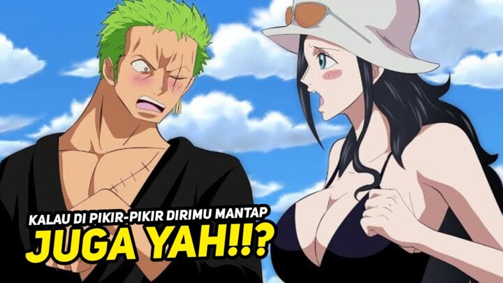 MOMEN ZORO TAK KUASA MELIHAT KEBRUTALAN ROBIN CWAN SAMPAI KLEPEK2 DI BUATNYA!!?😱 ONE PIECE TERBARU