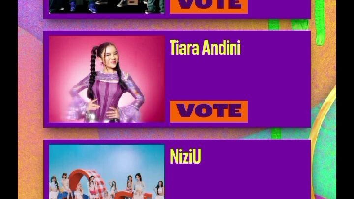 Nickelodeon Kids Choice Awards "Voting"