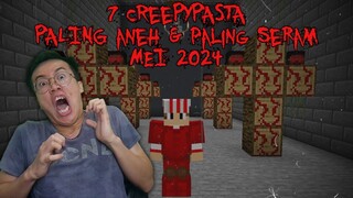 FIX INILAH 7 Creepypasta TERANEH Yang Pernah Ada Di Minecraft Pt.76 (FULL JUMPSCARE GILA)