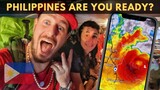 We Landed In A Super Typhoon In Philippines 🇵🇭