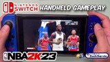 NBA 2K23 on Nintendo Switch | Handheld Gameplay | Different from PS5 Version? JORDAN vs CURRY