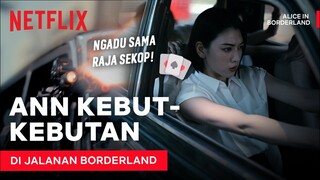 Ann Lawan Raja Sekop Pake Jurus Nge-drift  | Alice in Borderland | Clip