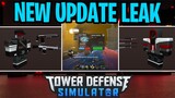NEW UPDATE LEAK! NEW GUI AND MUCH MORE! | Tower Defense Simulator | ROBLOX