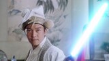 Versi lightsaber Star Wars dari "Tang Bohu vs. Cendekiawan Mematikan"! ! ! abstrak