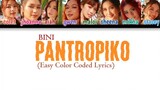 BINI - Pantropiko (Easy Color Coded Lyrics)