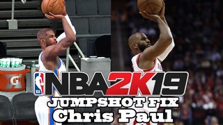 Chris Paul Jumpshot Fix NBA 2k19