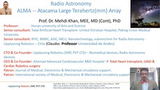 Radio Astronomy ALMA -- Atacama Large Terahertz(mm) Array and black holes images by ALMA M87, Sgr A*