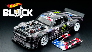 JDP改造风火轮 - 怀念砖叔 Hoonicorn 65' 福特野马 - Jakarta Diecast Project